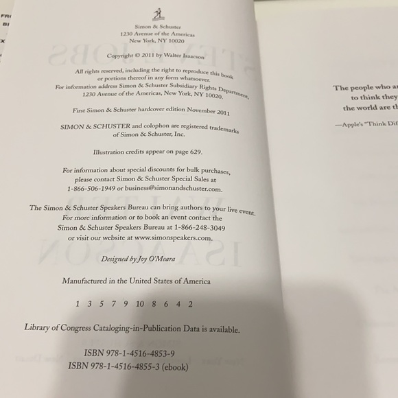 "Steve Jobs" by Walter Isaacson Book - Picture 2 of 5